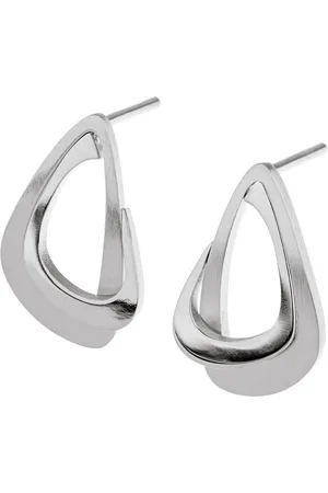 ERNSTES Paar Ohrstecker Ohrringe Edelstahl matt / poliert - Verkäufer: Schmuck-Uhren-Trends