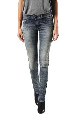 Diesel Jeansjeggings Livier 0677B Damen Jeans Hose Super Slim Jeggings - Verkäufer: fashion4smile