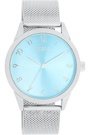 Oozoo Quarzuhr Damenuhr C11321 Hellblau Meshband 40 mm C11321 - Verkäufer: Jäckle Uhrenhandel e.K.