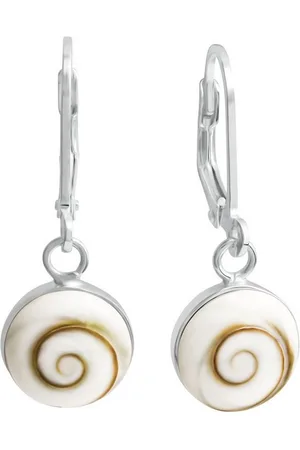 vivance collection Paar Ohrhänger 925/- Sterling Silber mit Muschel