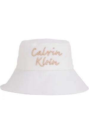 Calvin Klein Fischerhut SCRIPT LOGO BUCKET HAT mit Logo-Stickerei