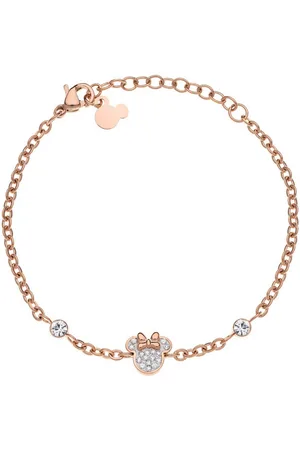 Disney Armband Kinder Armband Minnie Mouse © rosegold Zirkonia Steine - Verkäufer: coolkids-store