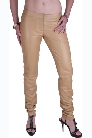 Dolce & Gabbana Lederhose D&G Lederhose Hose Skinny - Verkäufer: fashion4smile