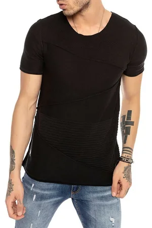 Redbridge T-Shirt mit Relief-Details - Slim Fit, Rundhals Ton-in-Ton-Struktur - Verkäufer: ChillDeal
