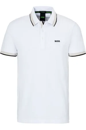HUGO BOSS Poloshirt Paddy mit kontrastfarbenen Streifen am Kragen