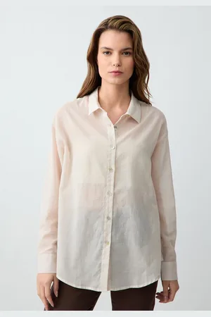 Jimmy Key Shirtbluse Geweven stenen shirt - Verkäufer:
