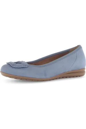 Gabor FLORENZ Ballerina, Bequemschuh, Businesschuh, Elastikeinfass, Komfortweite G (weit)