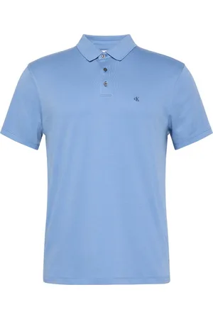 Calvin Klein Poloshirt SS SUPIMA CHEST EMB POLO Mit Rundhalsausschnitt