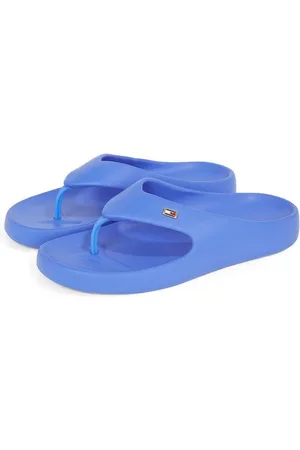 Tommy Hilfiger TH COMFORT BEACH SANDAL Zehentrenner, Dianette, Sommerschuh, Bequemschuh mit kleiner Logostickerei