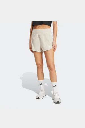 adidas Shorts PACER WVN HIGH (1-tlg) Woven Trainingsshorts mit hohem Bund