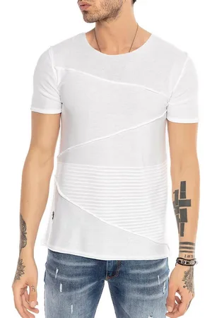 Redbridge T-Shirt mit Relief-Details - Slim Fit, Rundhals Ton-in-Ton-Struktur - Verkäufer: ChillDeal