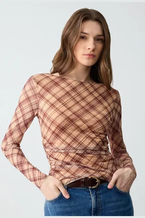 Jimmy Key Blusentop Slim Fit Off-the-shoulder gebreide blouse - Verkäufer: