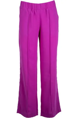 Faber Schlupfhose Edle Schlupfhose mit weitem Bein in Farbe Brombeere mit weitem Bein - Verkäufer: Fashion
