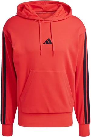 adidas Kapuzenpullover M 3S FT HD PURRUB/BLACK - Verkäufer: INTERSPORT Glass