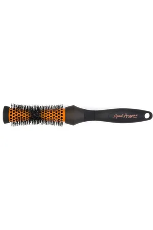 Denman Haarbürste Rondborstel Head Huggers zwart/ oranje 25mm - Verkäufer: Haibu
