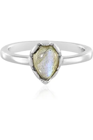 Cavill Silberring Madagaskar Labradorit Tropfen Silber Ring, 0,823 ct (1-tlg) - Verkäufer: Juwelo Deutschland GmbH