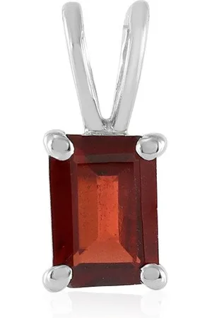 Cavill Anhänger Set Mosambik-Granat Platinbeschichteter Silber-Anhänger, 1,22ct (1-tlg) - Verkäufer: Juwelo Deutschland GmbH