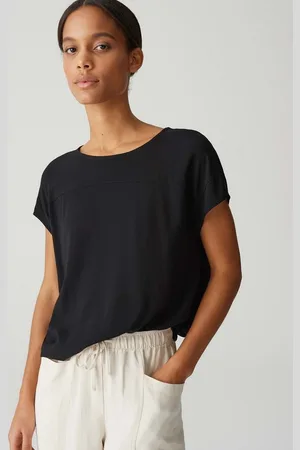 Opus Kurzarmshirt SESONNE Regular im Materialmix - Verkäufer: GmbH | someday GmbH