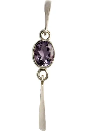 HOPLO Silberarmband Simplistic, Armreifen mit Stein Amethyst 925-Silber - Verkäufer: Holzenplotz