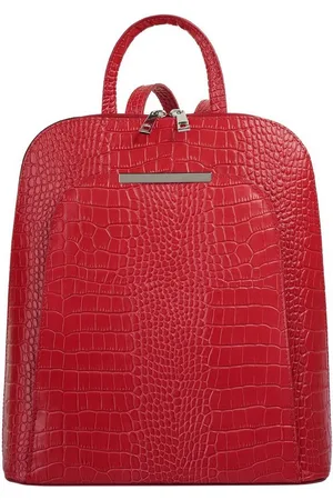 Cluty Cityrucksack, echt Leder, Made in Italy