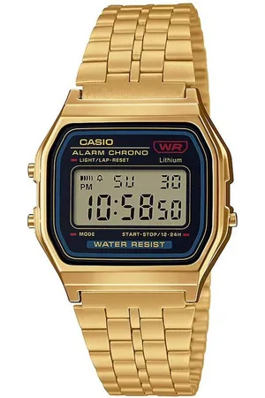Casio Quarzuhr A159WGEA-1EF Unisex-Uhr Vintage Iconic Quarz Edelstahl-Armband - Verkäufer: Karat24