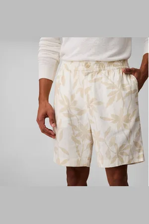 Calvin Klein Shorts LINEN AOP PULL ON SHORT Mit elastischem Bund