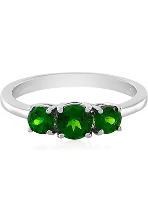 Cavill Silberring Russischer Diopsid Sterling Silber Trio Ring, 0,987ct (1-tlg) - Verkäufer: Juwelo Deutschland GmbH