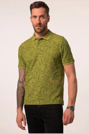 JP 1880 Poloshirt Poloshirt Halbarm Piqué Alloverprint - Verkäufer: Popken Fashion Group