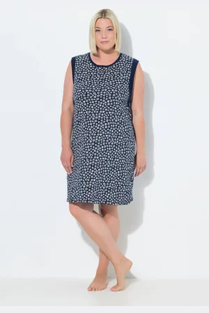 Ulla Popken Longshirt Longshirt bedruckt Rundhals ärmellos - Verkäufer: Popken Fashion Group