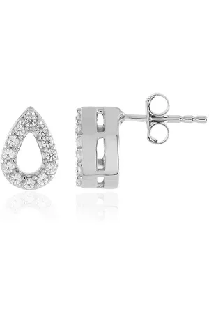 Cavill Ohrring-Set Kambodschanischer Zirkon Platinplattierte Silberohrringe, 0,479ct (2-tlg) - Verkäufer: Juwelo Deutschland GmbH