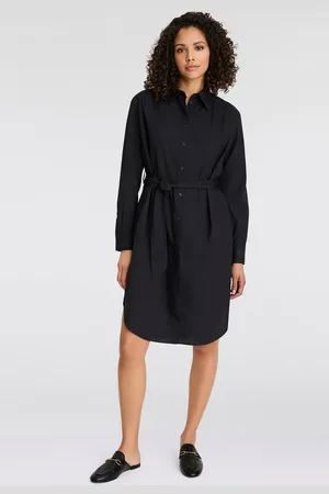 HUGO BOSS Blusenkleid C_Delegant_1 mit Ajpur Detail