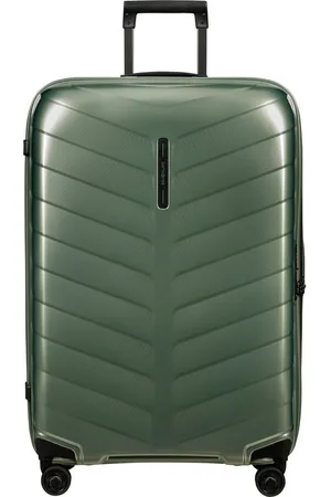 Samsonite Hartschalen-Trolley ATTRIX, verschiedene Größen und Farben, 4 Rollen, Hartschalen-Koffer Reisegepäck TSA-Schloss Volumenerweiterung bei S
