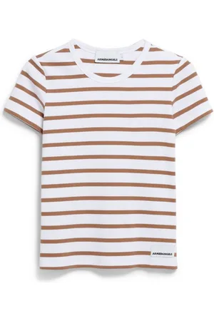 Armedangels T-Shirt KARDAA STRIPES Damen (1-tlg) Ripp-T-Shirt aus Bio-Baumwoll Mix - Verkäufer: