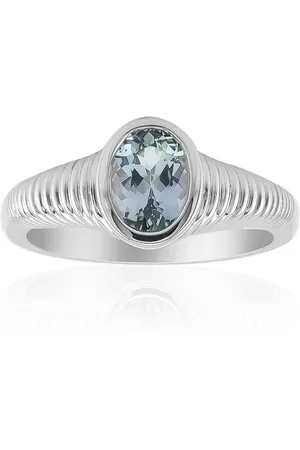 Cavill Silberring Unbehandelter 0,595 ct Tansanit 925 Silber Ring, Tansania (1-tlg) - Verkäufer: Juwelo Deutschland GmbH