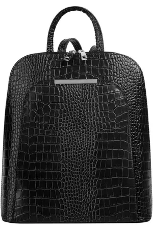 Cluty Cityrucksack, echt Leder, Made in Italy