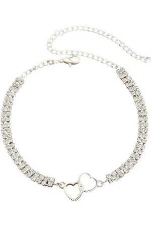 Karma Fußkette Herz Gold oder Silber Legierung Fußkettchen Strandschmuck (modern Herzschmuck Herzfußkette, Fußschmuck Acceossire Damenfußkette), Fußschmuck Acceossire Damenfußkette - Verkäufer: Sanixa