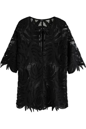Next Strandkleid Cover-up-Kaftan mit Häkelbesatz (1-tlg) - Verkäufer: Germany GmbH