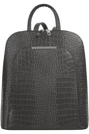 Cluty Cityrucksack, echt Leder, Made in Italy