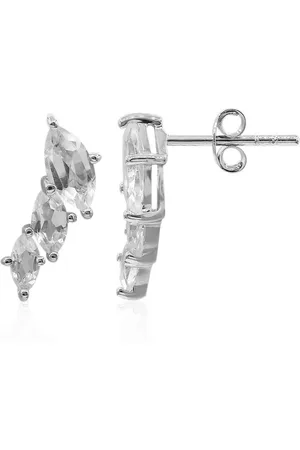 Cavill Ohrring-Set Nigerianischer Weißer Topas 925 Sterling Ohrringe, 2ct (2-tlg) - Verkäufer: Juwelo Deutschland GmbH