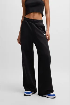 Hugo Blue Jogger Pants Straight Jogger_B mit weitem Bein