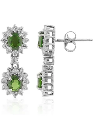 Cavill Ohrring-Set Exquisite russische Diopsid Silber Ohrringe (2-tlg) - Verkäufer: Juwelo Deutschland GmbH