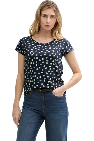 TOM TAILOR T-Shirt mit All-Over Print