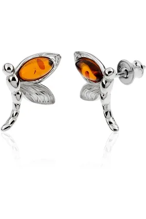 Cavill Ohrring-Set Polnischer Baltischer Bernstein Sterling Ohrringe, Marquise 0,458ct (2-tlg) - Verkäufer: Juwelo Deutschland GmbH
