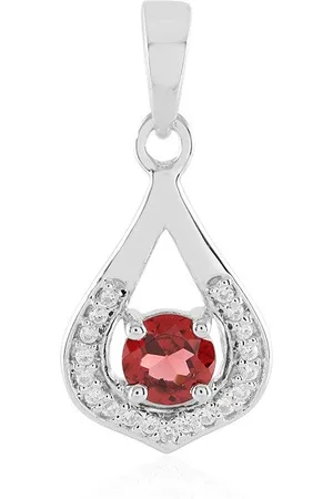 Cavill Anhänger Set Mosambik-Granat Platin-überzogener Silber-Anhänger, 0,629ct (1-tlg) - Verkäufer: Juwelo Deutschland GmbH