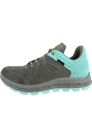 Grisport Damen Outdoorschuh 44407V4G PIOMBO VESUVIO grau/grün Trekkingschuh - Verkäufer: DerSchuhhaendler