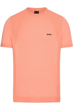 HUGO BOSS Rundhalspullover Momentum_Lite_T24 mit Strukturmix