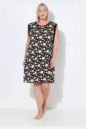 Ulla Popken Longshirt Longshirt bedruckt Rundhals ärmellos - Verkäufer: Popken Fashion Group
