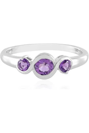 Cavill Silberring Schicker brasilianischer Amethyst 925 Silber Ring, 0,36ct (1-tlg) - Verkäufer: Juwelo Deutschland GmbH