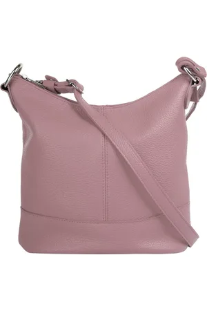 Cluty Umhängetasche, echt Leder, Made in Italy