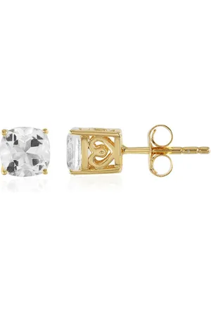 Cavill Ohrring-Set Brasilianischer Weißer Topas Vergoldete Silberohrringe, 2ct (2-tlg) - Verkäufer: Juwelo Deutschland GmbH